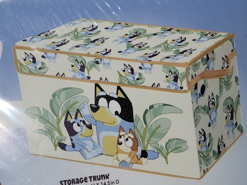 Baule portaoggetti bluey - portaoggetti,