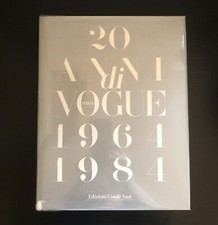 RARO 20 Anni di Vogue Italia 1964 1984 MEISEL Steven LUTENS Serge NEWTON Helmut