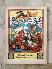 ANTONIO RUBINO, QUADERNO "QUADRETTO DA COLORIRE" n.8, RARO!