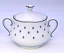 RICHARD GINORI ZUCCHERIERA BLU ROYAL CON COPERCHIO ANTICO DOCCIA