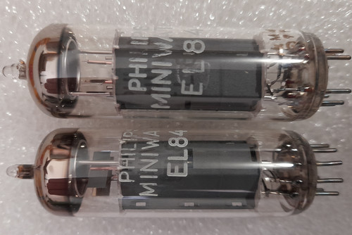 El84 philips new pair box - philips, in