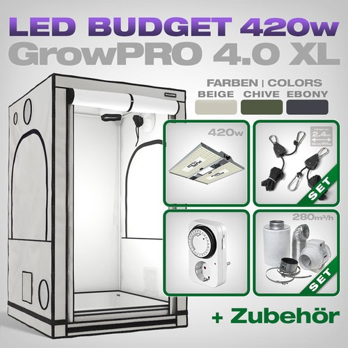 Growpro growbox set completo - growpro,