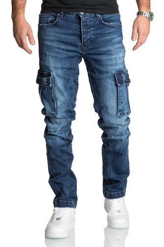Jeans cargo uomo - , regular
