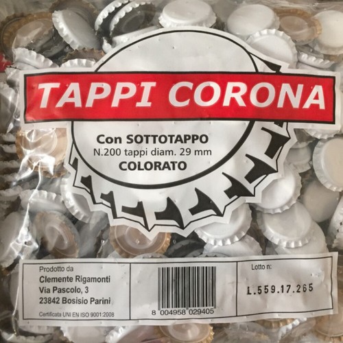 200 tappi corona 29 - corona, mm