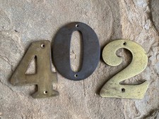 Lotto vintage di numeri di