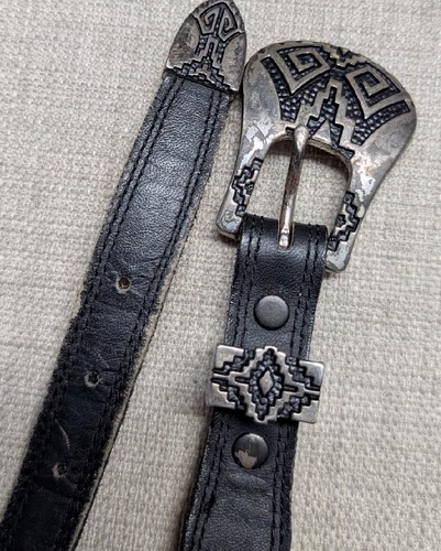 Cintura vintage nocona fibbia - cintura,