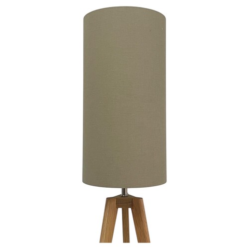 Paralume extra alto marrone