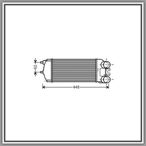 Intercooler citroen xsara - intercooler,