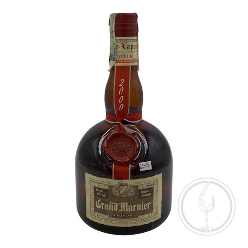 Vintage bottle grand marnier - bottle,