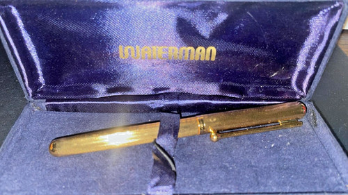 Waterman 18k gold plated - waterman,