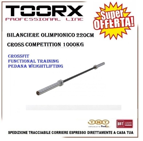 Toorx bilanciere olimpico - toorx,