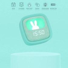 Sveglia Digitale per Bambini e Lampada Billy Clock con Coniglietto Soft Touch