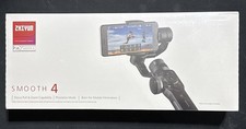 Zhiyun Smooth 4 Gimbal Stabilizzatore per Smartphone iPhone Android Cellulare Nero