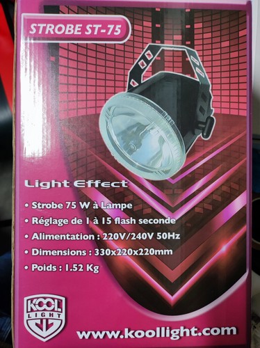 Luce strobo disco vintage - strobo,