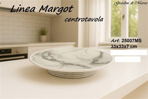 Centro tavola marmo silver - centro,