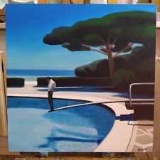 Quadro dipinto mano olio su - quadro,
