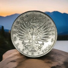 1 lira 1906 SABAUD EAGLE - FdC