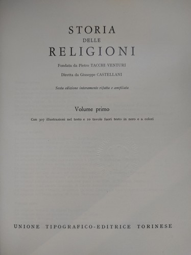 Storia delle religioni - vv.,