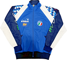 tuta giacca Italia 1990 World Cup felpa Diadora Baggio IP tracksuit track top L