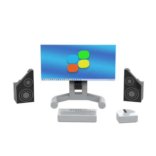Set personalizzato computer - set,
