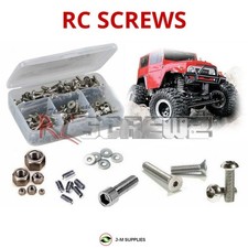 RCScrewZ Kit viti inox tam096 per Tamiya Toyota Land Cruiser 40 Cc01 | KIT