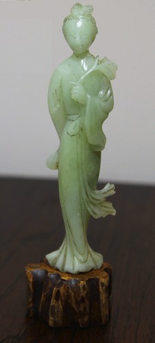 Statua cinese vintage - cinese, intaglio