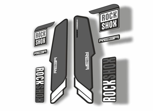 Adesivo rock shox reba - adesivo,