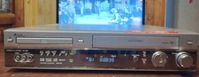 AIWA SONY COMBO VHS DVD 6 TESTINE HI-FI STEREO DOLBY SURROUND REVISIONATO 