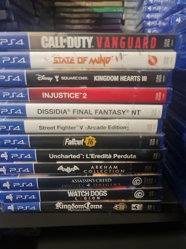 Lotto giochi ps4 pezzi - giochi, 12
