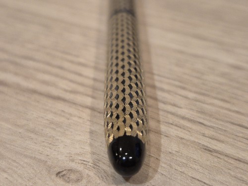 Vtg sheaffer black gold - &,