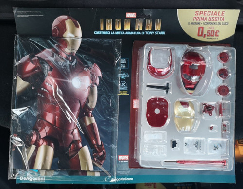 Iron man casco metallo - iron-man,