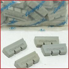 NOS CAMPAGNOLO GRIGIO VITTORIA SET PASTIGLIE FRENO SCARPE VINTAGE BICI STRADA