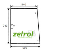 Finestrino laterale per