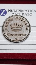 Napoleone I Re D'Italia 1805 - 1814 3 Centesimi 1811 Milano Spl+  #78