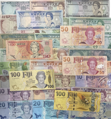 Banconote dollaro fijiano - fijiano,