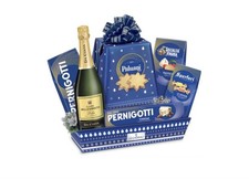 CESTO NATALIZIO  Confezione Regalo 2025  "BLU COBALTO " 7 Pezzi- Le Cadeau