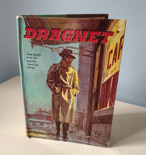 Vintage dragnet hardback book - vintage,