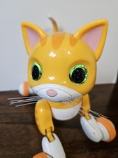 Orange Zoomer Kitty Robot