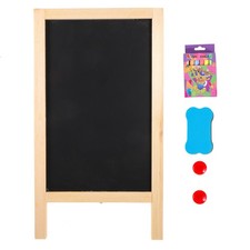 1 set di lavagne in legno, bacheche da tavolo, bacheche dei menu dei ristoranti