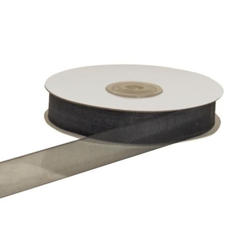 Nastro organza nero - in, x