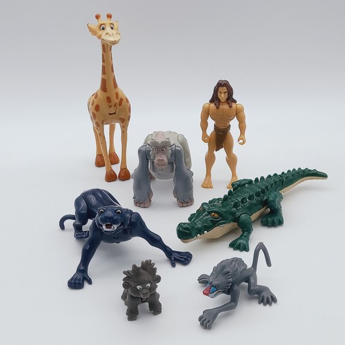 Lot action figures - x7, tarzan