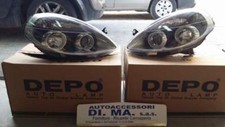 Coppia faro fanale lenticolare - coppia,