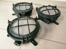 Plafoniere Navali a Tenuta stagna - Mod.Tartaruga - Vintage