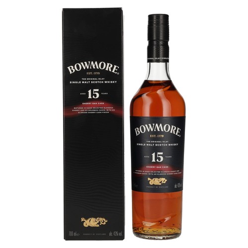 Bowmore years old sherry - old,