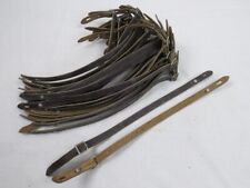 WW2 Luftwaffe elmetto acciaio mentoniera MARRONE / cinghia d'assalto / cinghia in pelle 1940-41