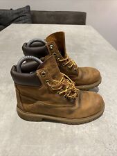 TIMBERLAND STIVALI INVERNALI PREMIUM 6 POLLICI TAGLIA UK 4 MARRONI 27094