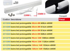 Barra led sottopensile - , 220v