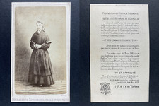 Bernadette soubirous cdv - bernadette,