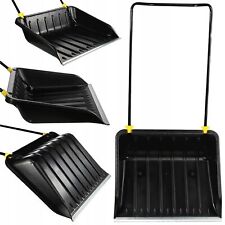 Spazzaneve KADAX, grande pala da neve, foglio di plastica nero/74 cm