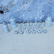 MATERIALE ELETTRICO VINTAGE Lotto porcellana